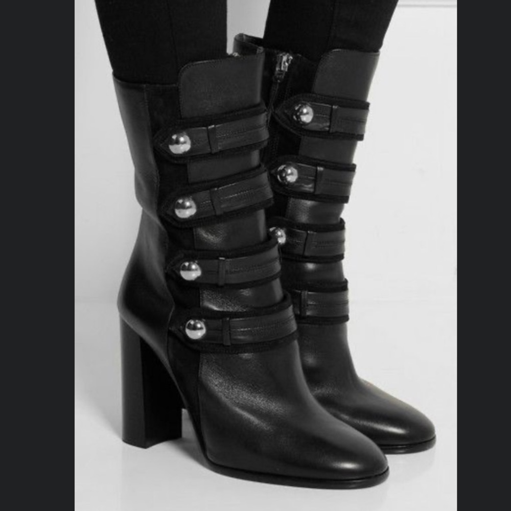 Isabel Marant Black Heeled Boots